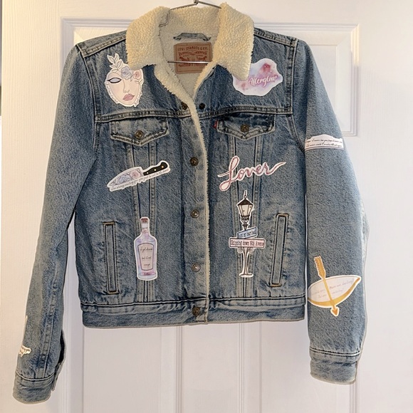Custom Swift Sherpa/jean jacket - Picture 5 of 15